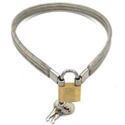 Generique Collier en métal Slave Lock avec Cadeans